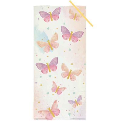 Butterfly Cello Treat Bags (pack quantity 20)