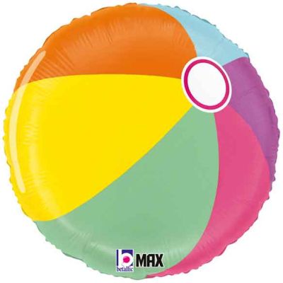 18 Inch Summer Beach Ball Foil Balloon