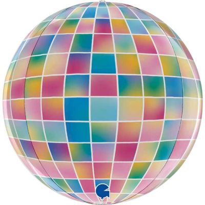 15 Inch Strobo Globe 4d Foil Balloon