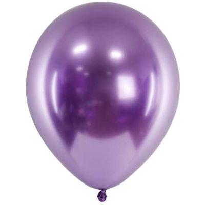 30cm Violet Glossy Balloons (pack quantity 50) 