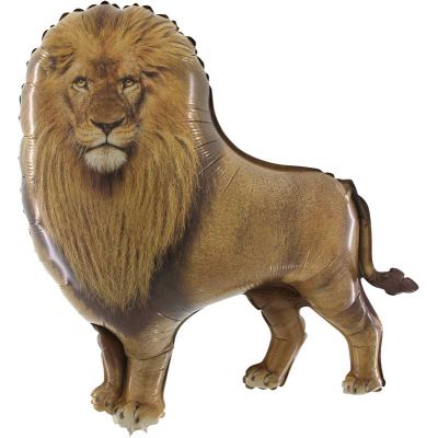 36 Inch Lion Shaped Foil Balloon