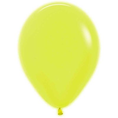 12 Inch Neon Yellow Sempertex (pack quantity 50)
