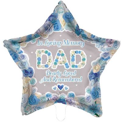 18 Inch Dad Remembrance Foil Balloon