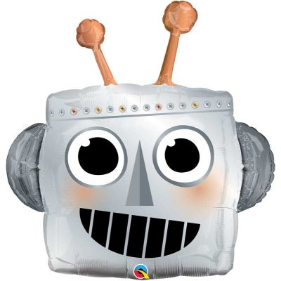 35 Inch Robot Head Foil Shape