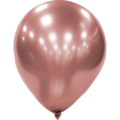 11 Inch Platinum Rose Gold Globos Latex (pack quantity 50)