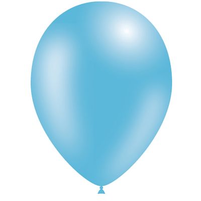 5 Inch Metallic Light Blue Decotex (pack quantity 100)