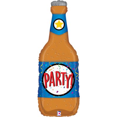 Party Beer Bottle Foil Balloon