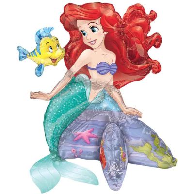 Ariel The Little Merma Foil Sitter Balloon