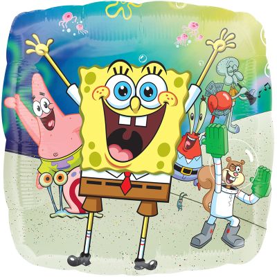 18 Inch Spongebob Squarepants Foil Balloon