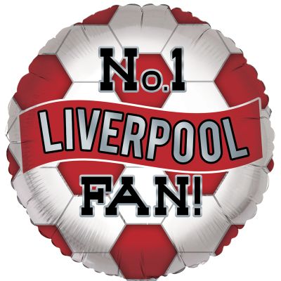 18 Inch Liverpool Open Foil Balloon