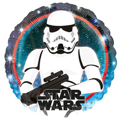 18 Inch Star Wars Galaxy Stormtrooper Foil Balloon