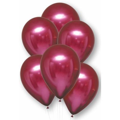 11 Inch Pomegranite Satin Luxe Latex Balloons (pack quantity 6)