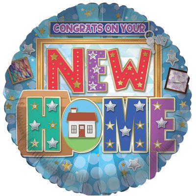 18 Inch New Home Foil Balloon