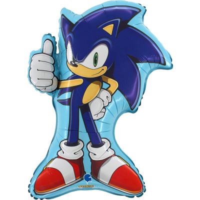 28 Inch Sonic The Hedgehog Foil Balloon