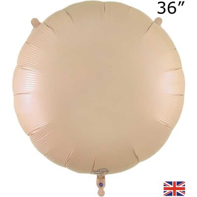 36 Inch Nude Round Foil Balloon