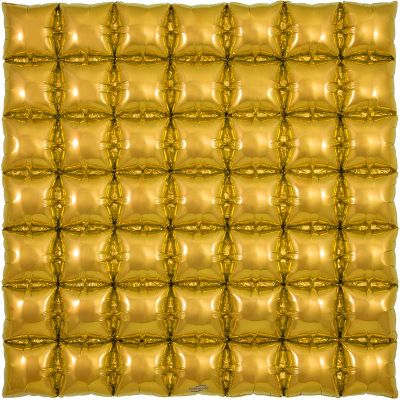 Gold Waffle Air Foil Decoration