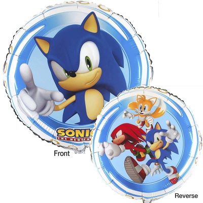 18 Inch Sonic The Hedgehog Foil Balloon