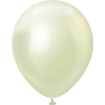12 Inch Mirror Chrome Green Gold Kalisan Latex (pack quantity 50)