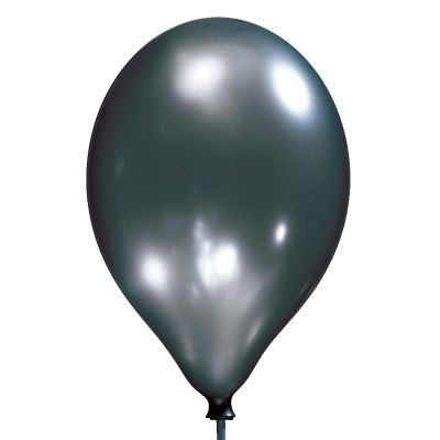 11 Inch Satin Black Luxury Satin Balloons (pack quantity 8)
