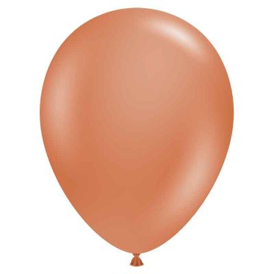 5 Inch Burnt Orange Pastel Tuftex (pack quantity 50)