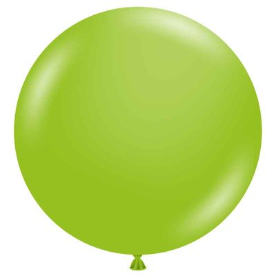 17 Inch Lime Green Pastel Tuftex (pack quantity 50)