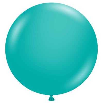 17 Inch Teal Pastel Tuftex (pack quantity 50)