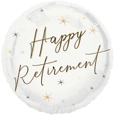 18 Inch Happy Retirement Foil Balloon
