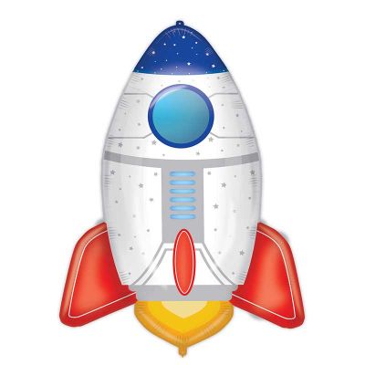 Rocket Space Supersized Foil Balloons