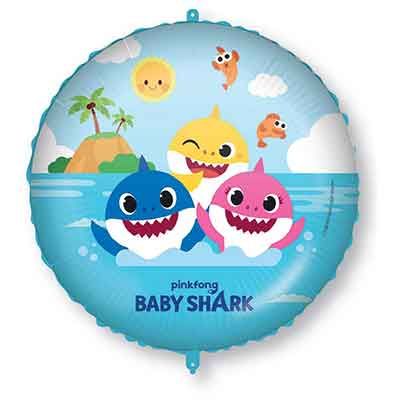 18 Inch Baby Shark Foil Balloon