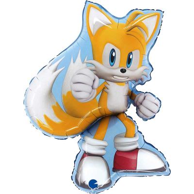 26 Inch Sonic Tails Shaped Foil Balloon