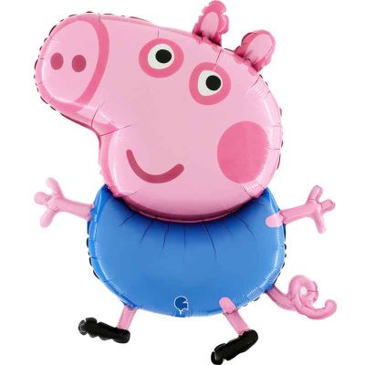37 Inch George Peppa Pig Foil Balloon