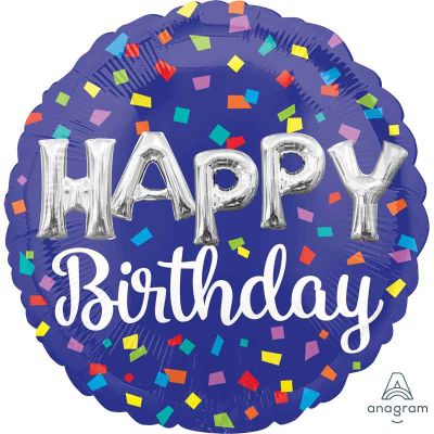18 Inch Happy Birthday Balloon Letters Foil Balloon