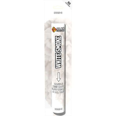White Hand Held Smoke Flare