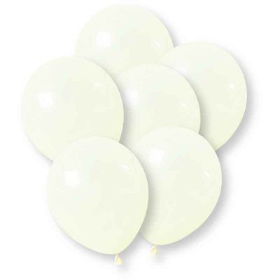 12 Inch Macaron Yellow Balloons (pack quantity 10)