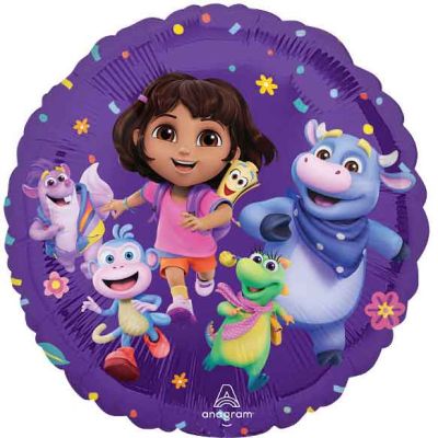 18 Inch Dora The Explorer Foil Balloon