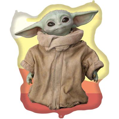 Star Wars The Mandalorian Grogu Shaped Foil Balloon
