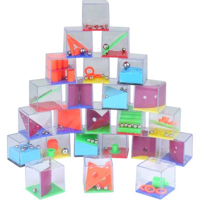 24assorted 4cm Puzzle Ball Cubes 24s