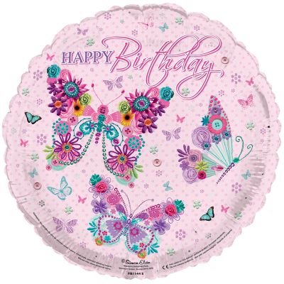 18 Inch Birthday Female Foil Balloon