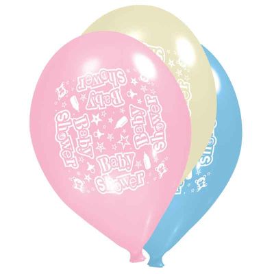  11 Inch Baby Shower Balloons (pack quantity 6) 