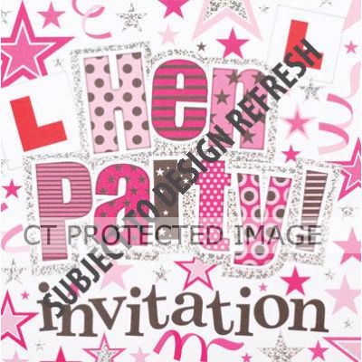  Hen Party Display Packs   (pack quantity 6) X6