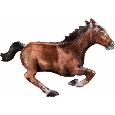 40 Inch Galloping Horse Super Shaped Foil Balloon