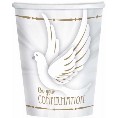 250ml Confirmation Cups (pack quantity 8) 