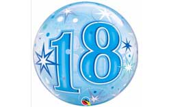 18th Birthday Bubble Balloons