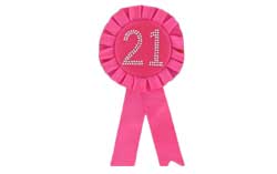 21st Birthday Badges&Rosettes