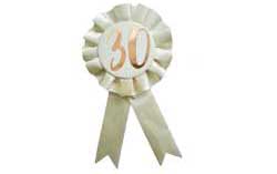 30th Birthday Badges&Rosettes