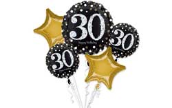 30th Birthday Bouquet Balloons