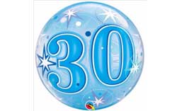 30th Birthday Bubble Balloons