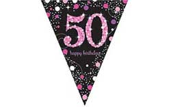 50th Birthday Bunting