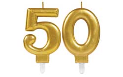 50th Birthday Cake Decorations