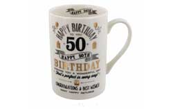 50th Birthday Keepsakes